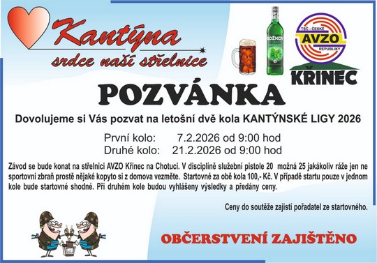 Kant�nsk� liga 2026 